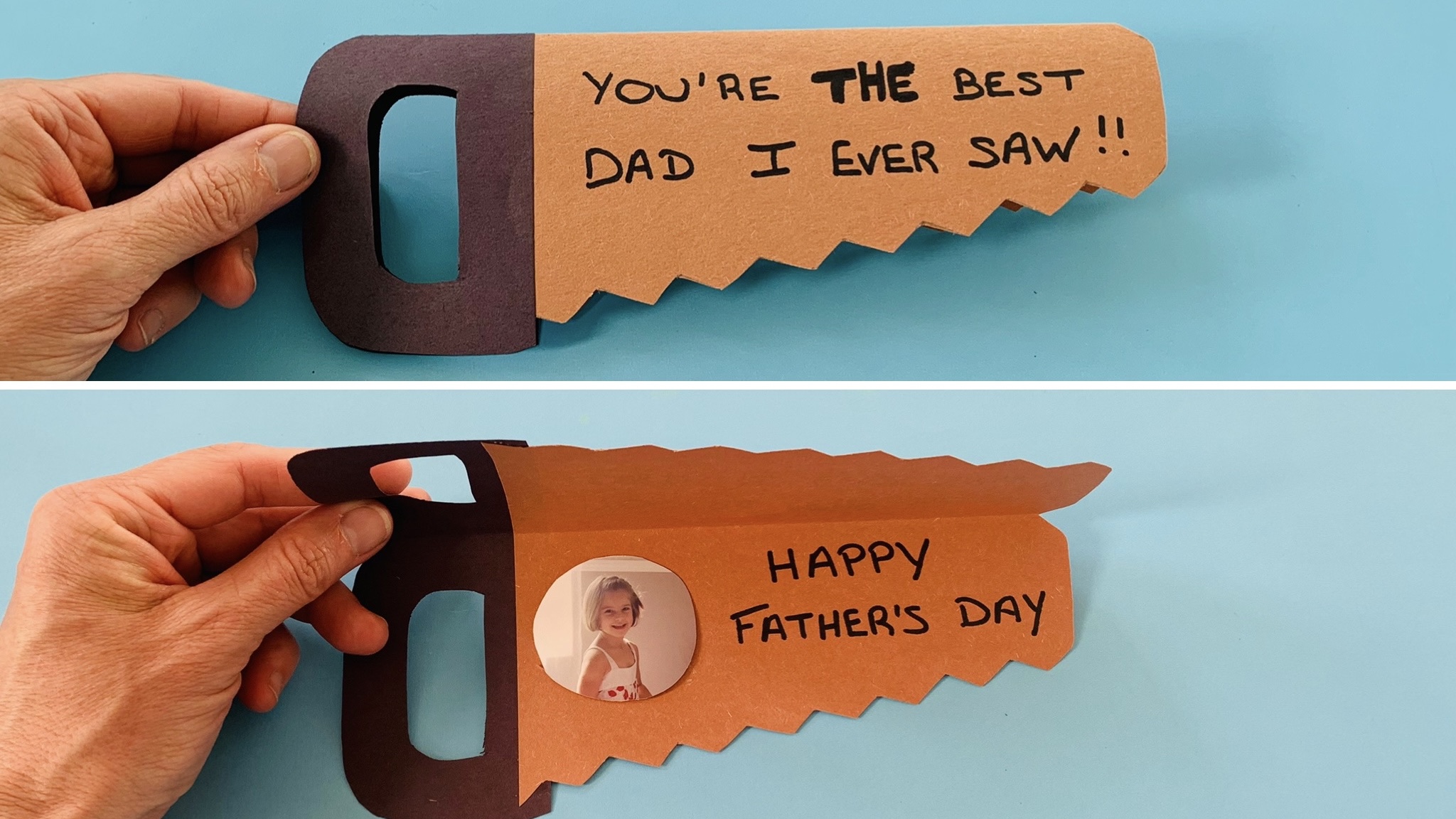 Father's Day Saw Craft Awesomelycrafty
