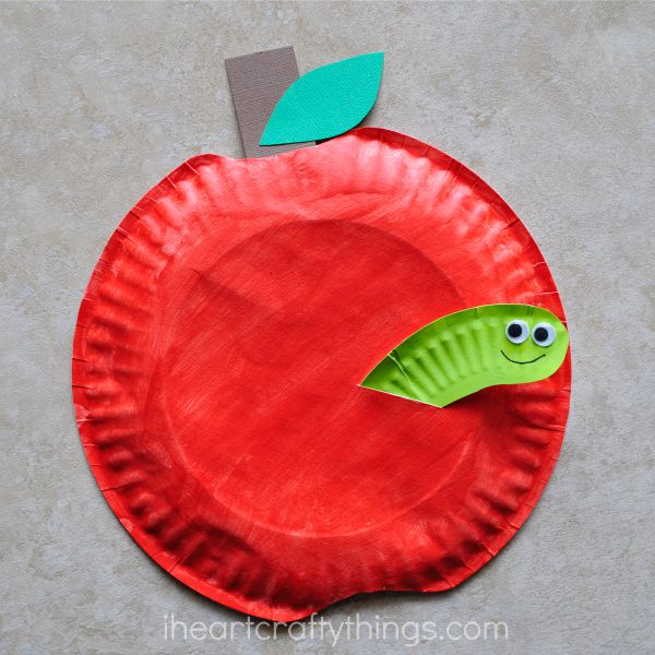 10 Easy Apple Crafts for Kids Awesomelycrafty